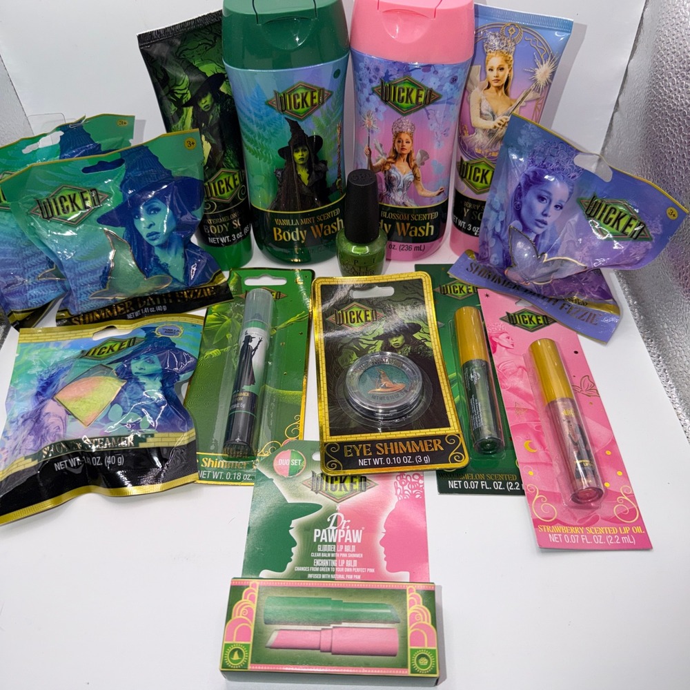 Universal Studios Wicked Collaboration Women Beauty & Bath Makeup Lot Fantasy‎